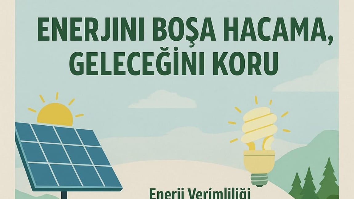 ENERJİNİ BOŞA HARCAMA, GELECEĞİNİ KORU